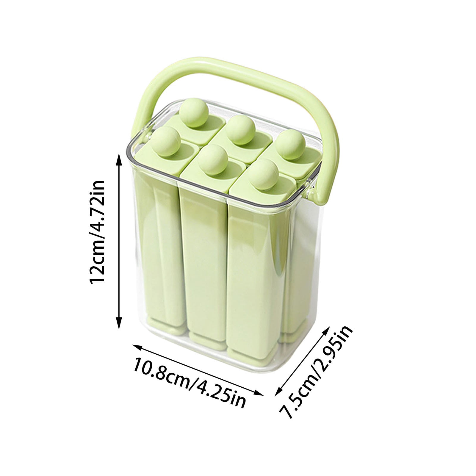 Ice Stick For Homemade And Easy Release Silicone Ice Maker For Summer Drinks And Desserts Parts Freezer Ice Holder Slow Melting Ice Cubes Small Ice Stacking Trays with Silicone Freezer Sphere Ice
