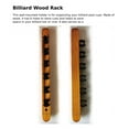 thumbnail image 2 of Thinsony Wall Mounted Billiard Cue Rack Pool Cue Shelf Space-saving Decorative Billiard Bracket Accessories Sporting Goods Wine red, 2 of 8