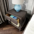 thumbnail image 2 of Max & Lily Nightstand with Storage Drawer, Small Solid Wood Bedside, Side Tables for Bedroom, 2 of 9