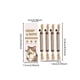 thumbnail image 3 of Palitos de vid plateada natural. Palitos de vid plateada para gatos. Masticables para gatos para la limpieza dental. Palitos masticables para gatos, 3 of 8