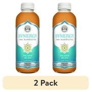 (2 pack) Synergy The Real Kombucha Island Bliss, 16 fl oz