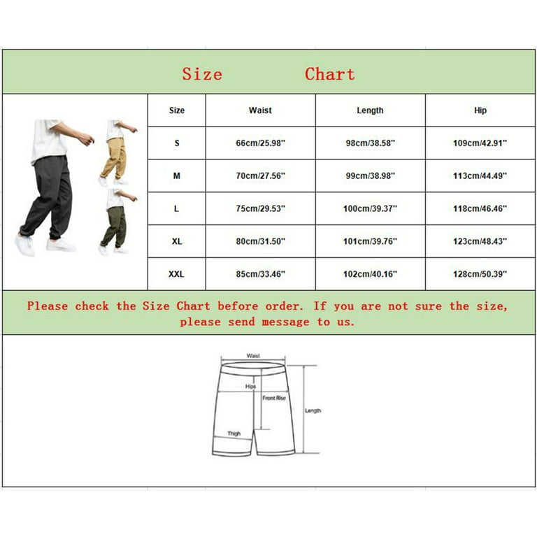 HSMQHJWE Men'S Checkered Pants Boys Winter Clothes Size 6 Men'S Autumn And  Winter Pant Trouser Solid Color Casual Overalls With Lace-Up Sports Loose  Casual Trousers 
