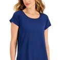 thumbnail image 2 of ID Ideology Womens Essentials Sweat Set T-Shirt Blue XL, 2 of 3