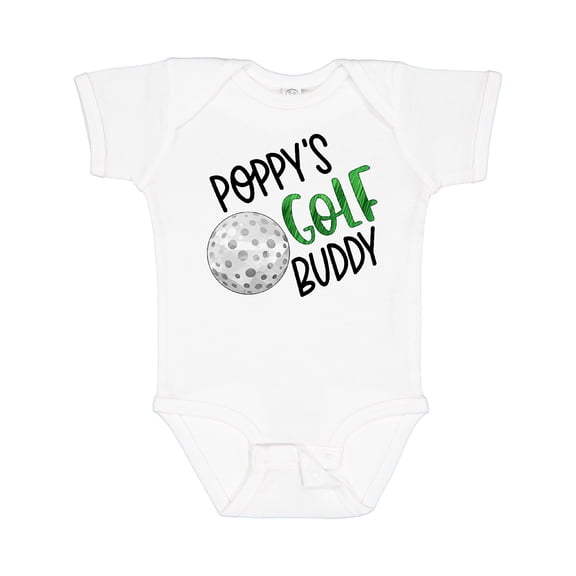 Inktastic Poppy's Golf Buddy with Golf Ball Boys or Girls Baby Bodysuit