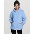 thumbnail image 3 of Women's Oversized Fleece Hoodie Comfy Loose Fit Pullover Sweatshirt Fall Winter Clothes, 3 of 6