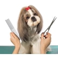 thumbnail image 4 of Pet Comb Stainless Steel Pet Grooming Comb Round Tooth Dog Cat Grooming Tangle (19 x 3.5cm), 4 of 6