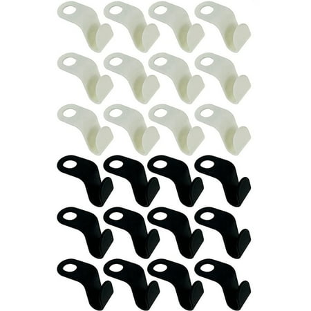 

Clothes Connector Hooks Sturdy Plastic Hooks for Hangers Space Saving