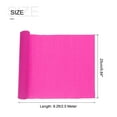 thumbnail image 2 of Uxcell Crepe Paper Roll 8.2ft Long 10 Inch Wide for Wedding Ceremony Various Large Festivals Decoration,Peach, 2 of 6