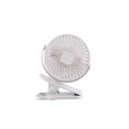 thumbnail image 2 of Ventilador con clip – Ventilador personal de rotación automática – Ventilador con pilas, ventilador de escritorio USB Control de velocidad continua, potente flujo de aire para huracanes, cam, 2 of 3