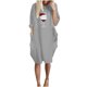 thumbnail image 1 of Vestidos Para Mujer Vestido de Navidad Vestido de Manga Larga Para Cuello Redondo Vestido Estampado Vestido Casual Odeerbi  ODB174391, 1 of 5