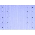 thumbnail image 1 of Ahgly Company Machine Washable Indoor Rectangle Solid Blue Modern Area Rugs, 5' x 7', 1 of 4