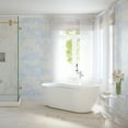 thumbnail image 5 of Ove Decors Isaac 58 in White Seamless Acrylic Freestanding Slipper Bathtub, 5 of 19