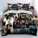 thumbnail image 5 of Juego de edredón de la saga Crepúsculo, funda de edredón de la saga Crepúsculo, juego de cama doble, funda de edredón, funda de almohada, juego de cama tamaño king y queen, 5 of 6