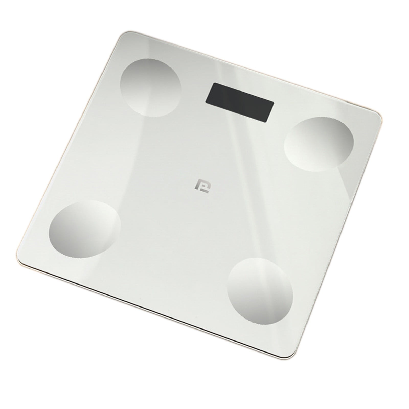 Nsxcdh Bluetooth Body Weight Scale, Smart Digital, Tempered Glass, 10.23x10.23x0.9in, High Precision, LCD Display, Home Gym Birthday Gifts for Women and Men