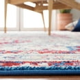 thumbnail image 5 of SAFAVIEH Brentwood Ezra Oriental Area Rug, Ivory/Red, 4' x 6', 5 of 12