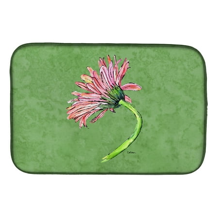 

Gerber Daisy Pink Dish Drying Mat