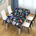 thumbnail image 3 of Yayeee Tablecloths for Rectangular Tables 54 x 54 inch Party Table Cover, Bloom Flowers, 3 of 6