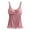 Pink, variant on yievot Women's Maternity Nursing Tank Tops with Built-in Bra Comfortable Stretch Camisole for Breastfeeding