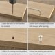 thumbnail image 3 of unbranded 100Ud Tuercas Roscadas Hexagonales De Acero Carbono Dorado Para Muebles Resistentes Uso En Madera, 3 of 5