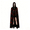 Adult black, variant on AoDai Halloween blood-stained hooded long coat, party costume cosplay attire, suitable for Halloween, theme performances, etc.