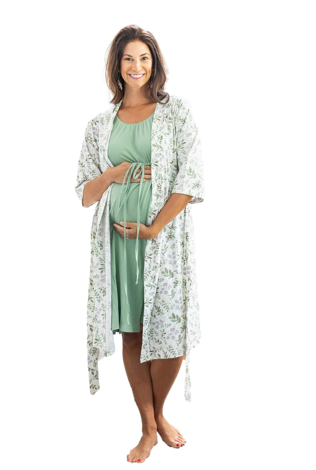 Kindred Bravely Universal Labor And Delivery Gown | 3 In 1 Labor, Delivery,  Nursing Gown For Hospital - Black, XL/XXL | Babylist Shop