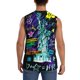 thumbnail image 4 of Balery New York City Camisetas sin mangas para hombre, absorbe la humedad y protege contra el mal olor.-Small, 4 of 7