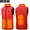 Red, variant on Lilgiuy Halloween Heated Vest for Men Women Cute Pumpkin Print Stand Collar Sleeveless Slim Fit Winter Heated Jacket for Outdoor Skiing Fishing Black(S-XL)