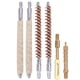 thumbnail image 3 of Juego de cepillos de algodón de cobre para tubo de tubo de caza, juego de herramientas de mantenimiento de herramientas de caza, 22 cabezales de cepillo de 5,56 mm kenally OD000685-02, 3 of 7