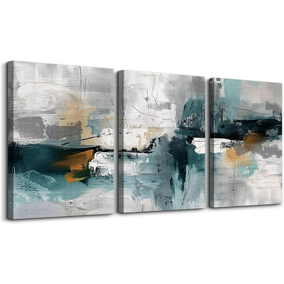 Abstract Wall Art For Living Room Bedroom Wall Decor Modern Office Decorations Color Block Wall Paintings Pictures Artwork Hotel Canvas Prints Art 3 Piece Minimalist Aesthetic Home Decor