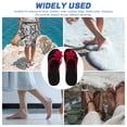 thumbnail image 3 of GOOHOCHY Tacones altos Plataforma Zapatillas Moda Chanclas Pendiente antideslizante Resort Beach Sandalias anudadas rojas para mujer (talla 39), 3 of 8