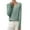 Light Green, variant on WTOBBY Women's Casual Lace V-Neck Base Layer Sweater, Knitted Long Sleeve Solid Color Top with Feminine Details, Ideal for Layering and Style,Beige L
