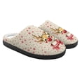 thumbnail image 2 of FUIALDOLG Girls Slippers House Shoes for Little Kids Cute with Elk Design Plush Indoor Slippers Non-Slip, 2 of 7