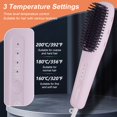 thumbnail image 5 of Estbridge Hair Straightener Brush Fast 20s Technology  3 Levels Adjustable  Hair Straightening Brush Volumizing Hot Comb  Mini Hair Straightener Brush  Comb Hair Straightener  Hair Straig, 5 of 5