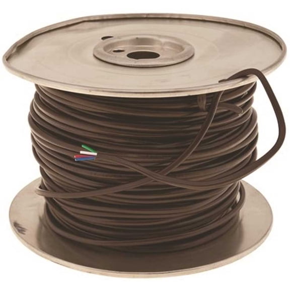 Southwire 552040407 250 ft. 20/4 Brown Solid CU CL2 Thermostat Wire