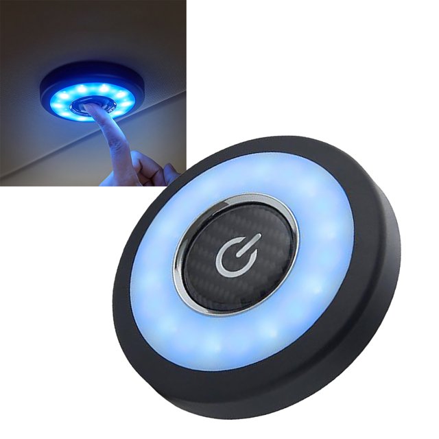Luz de Lectura de Carro de Automóvil, USB Recargable Simple Instalacia Techo de Techo de Automóvil Luz de Techo para Baúl