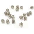 thumbnail image 1 of 10 Uds tijeras de pelo plateadas silenciador de goma silenciador de goma tijeras de pelo silenciador accesorios herramientas de peinado reemplazo de salón de barbería tijeras de 3mm herramientas de co, 1 of 5