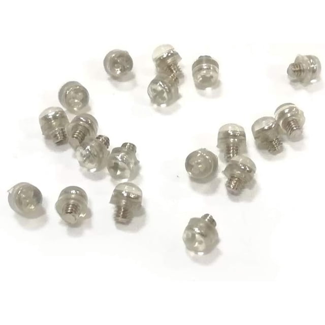 10 Uds tijeras de pelo plateadas silenciador de goma silenciador de goma tijeras de pelo silenciador accesorios herramientas de peinado reemplazo de salón de barbería tijeras de 3mm herramientas de co