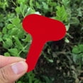 thumbnail image 4 of 100 Pcs Plant Flower Label Plastic Plant Label Stakes T-type for DIY Garden Tool, 4 of 9