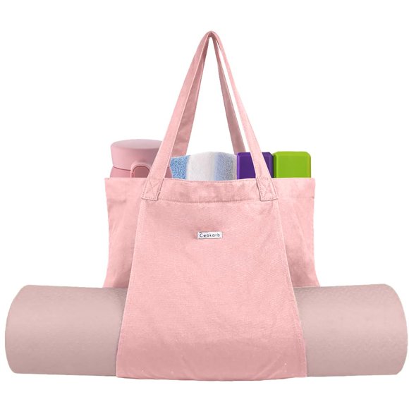 Bolsa de lona Cwokarb para esterilla de yoga, 50 x 12 x 36 cm, ligera