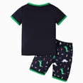 thumbnail image 4 of NOLDARES Toddler Baby Boy Summer Clothes Dinosaur T-Shirt and Shorts Boy Outfits 12 Months to 4T Blazer,12-18 M, 4 of 5