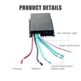 thumbnail image 4 of yeacher Wind Turbine Generator Controller Mini Wind Charge Controller IP67 Waterproof 12V/24V Automatic Controller Wind Generator Kit for 400W Wind Turbine System, 4 of 5