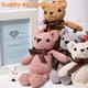 thumbnail image 1 of Oso De Peluche De Juguete, Oso Encantador Suave, Juguete De Peluche Corto Con Bonito Lazo, Muñeco De Oso De Empuje Decorativo Muyoka Hogar, 1 of 6