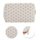 thumbnail image 4 of Organizador de bolsa de tocador rectangular octagonal ligera de 1 Pc para viaje blanco rosa de poliéster, 4 of 5