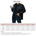 thumbnail image 5 of Chaqueta de camisa informal para mujer,Chaqueta de cuero de PU para mujer Chaqueta de cuero de PU para mujer Abrigo de chaqueta de cuero de PU para mujer Rendimiento confiable, 5 of 5