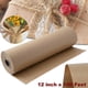 thumbnail image 1 of Rollo de papel de envolver Kraft marrón de 12 pulgadas y 30 metros para envolver regalos de fiesta de cumpleaños y bodas, materiales artísticos para manualidades brillar Electrónica, 1 of 5
