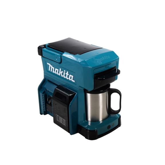 Makita DCM501Z 3-Cup Coffee Maker 18V or 12V Teal Cordless Tool Only w/ 5oz Cup