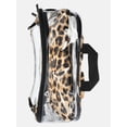 thumbnail image 4 of Wonder Nation Kids' Clear Cheetah Print 17" Backpack, Lunch Tote, Laptop Sleeve and Pouch Set, 4-Piece, 4 of 5