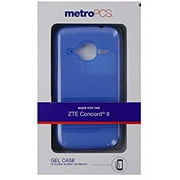 MetroPCS Flexible Gel Case for ZTE Concord 2 - Light Blue