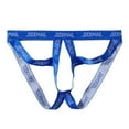 thumbnail image 3 of Arnsht Mens Underwear JockStrap Stretch Mens Jock Strap G-string Athletic Jockstrap Mens Sport Underwear Jockstrap Blue Free Size, 3 of 4