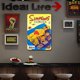 thumbnail image 5 of Placa Metal Vintage Simpsons Pintura Hierro Rectangular Arte La Pared 30x40cm, 5 of 9